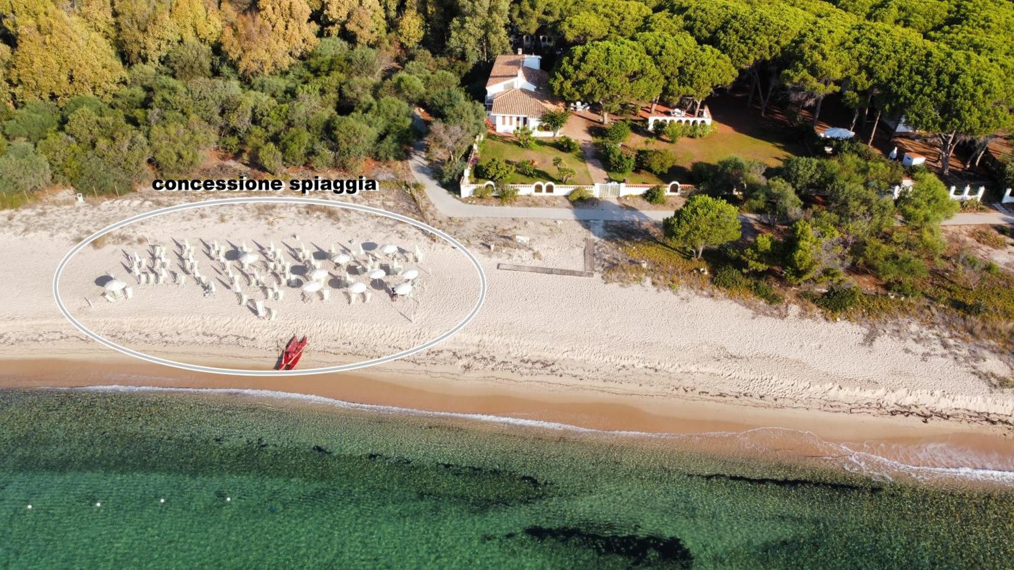 Hotel Mare Pineta Santa Margherita di Pula Exterior foto